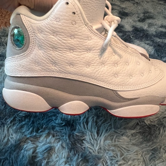 White Air Jordan high tops size 8 - Picture 9 of 9